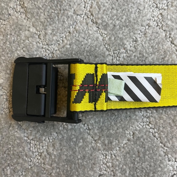 Off-White Classic Industrial Web Logo Belt main image 6